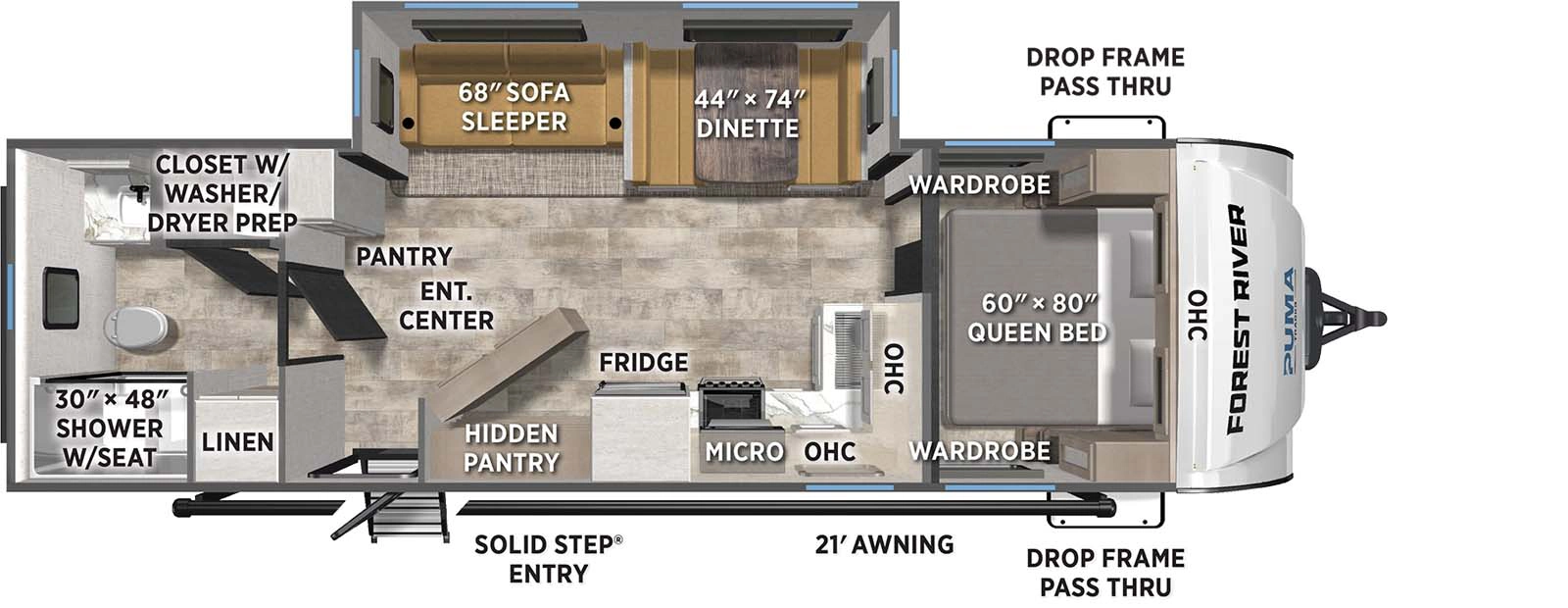 2580RBSS Floorplan Image